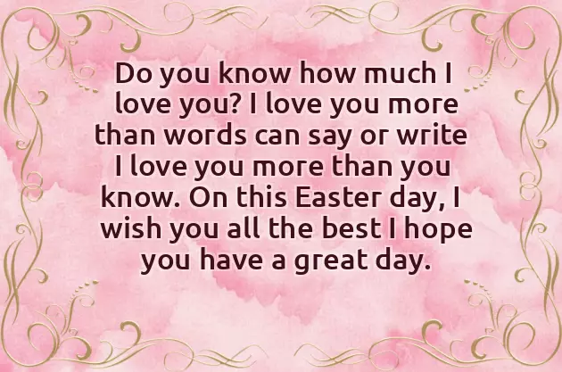 Happy Easter For Girlfriend Happy Easter For Girlfriend