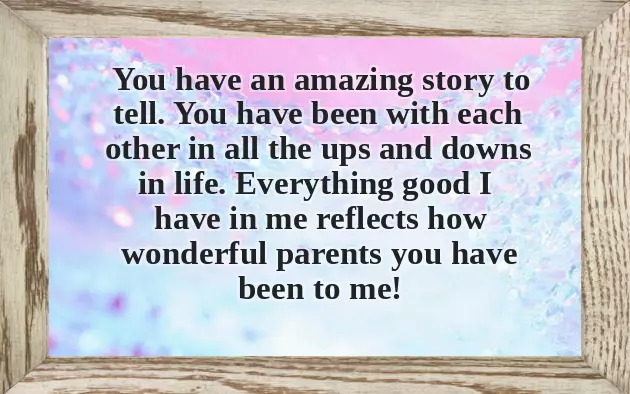 Anniversary Message To Mother In Law And Father In Law