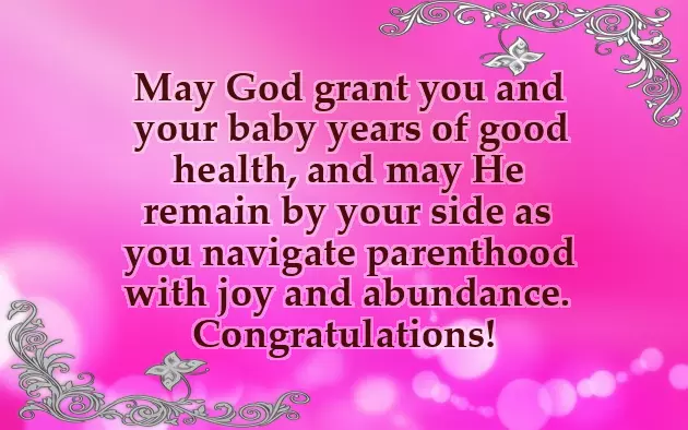 Wishes For Newborn Baby Parents