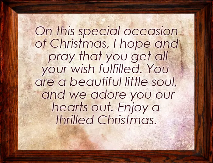 Merry Christmas To My Kids