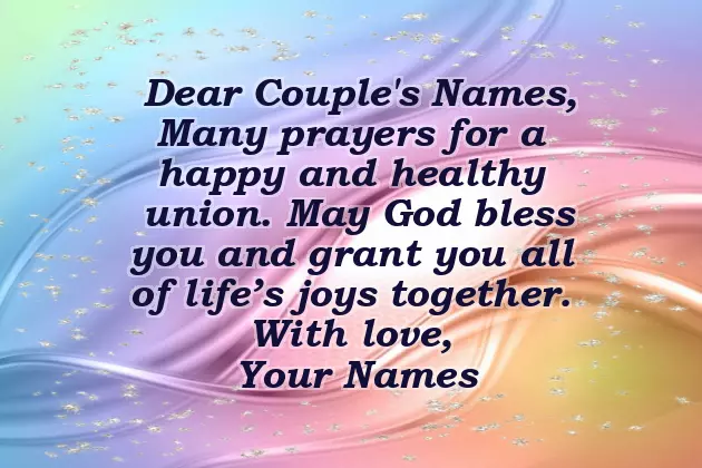 Wedding Registry Message Wedding Registry Message