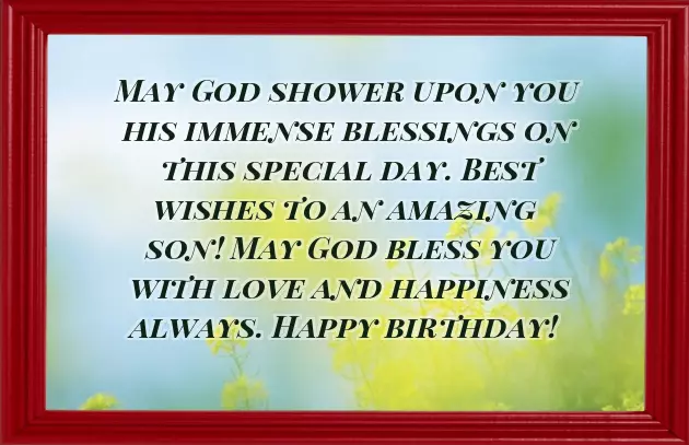 Birthday Greeting To A Son From Parents Birthday Greeting To A Son From Parents