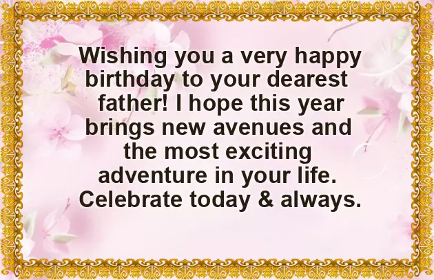 Birthday Wishes From A Father To A Daughter Birthday Wishes From A Father To A Daughter