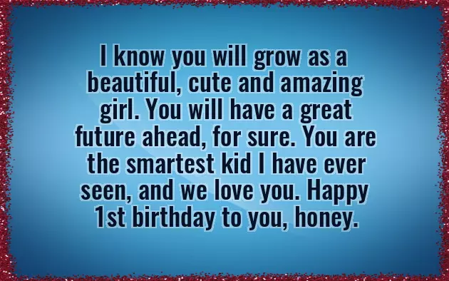 Happy First Birthday Wishes Happy First Birthday Wishes