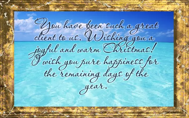 Merry Christmas Message To Clients Merry Christmas Message To Clients