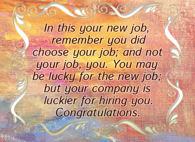 Congratulations Messages For New Job Congratulations Messages For New Job