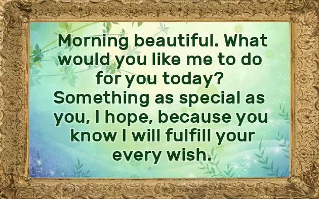 Morning Message For Her To Smile Morning Message For Her To Smile