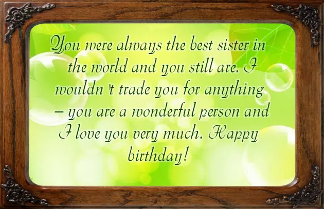 Birthday Wishes For 10 Year Old Sister Birthday Wishes For 10 Year Old Sister