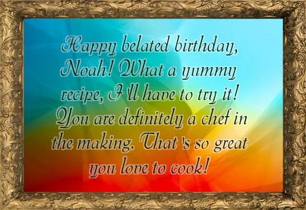 Happy Birthday Noah Happy Birthday Noah