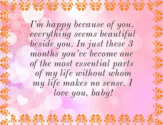 Happy 3 Anniversary My Love Happy 3 Anniversary My Love