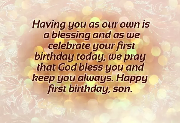 Birthday Quotes For 1 Year Boy Birthday Quotes For 1 Year Boy