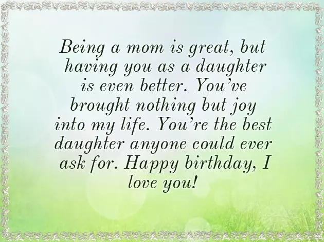 Birthday Wishes For My Sweet Daughter Birthday Wishes For My Sweet Daughter