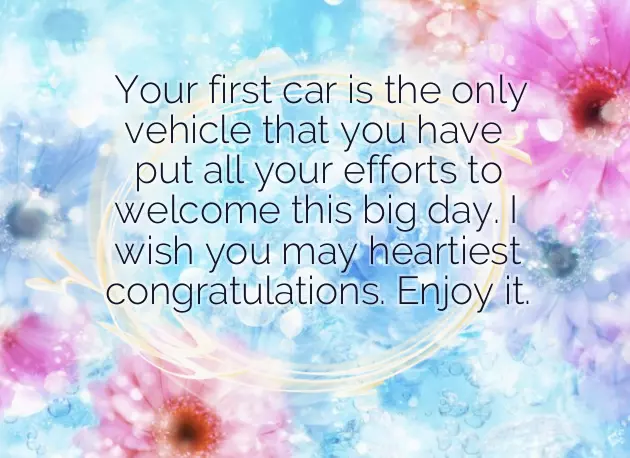 Congrats On Your New Car Quotes Congrats On Your New Car Quotes