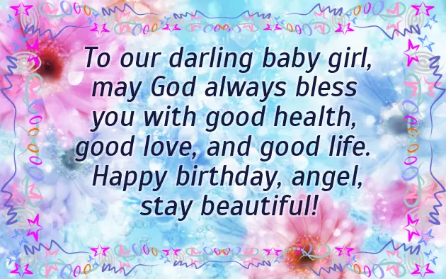 Happy Birthday My Little Angel Happy Birthday My Little Angel