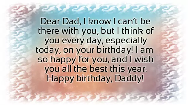 Birthday Wishes To Father And Daughter