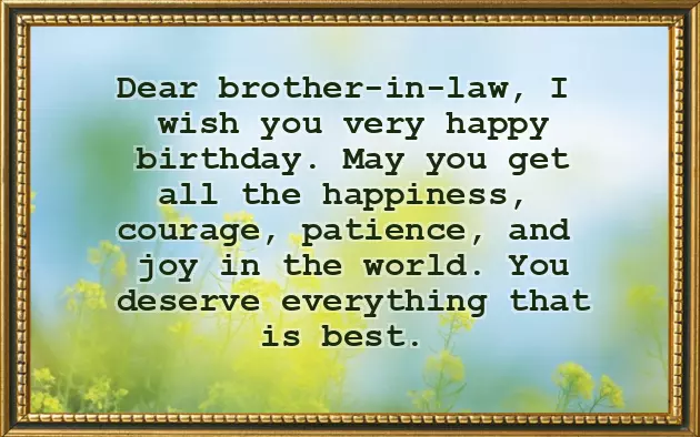 Birthday Wishes For Brother In Law In English Birthday Wishes For Brother In Law In English