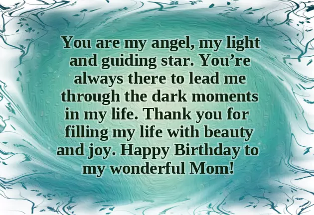 Happy Birthday To My Special Mum