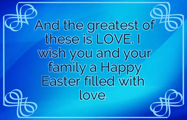 Easter Messages To Family