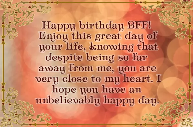 Bff Birthday Greetings Bff Birthday Greetings
