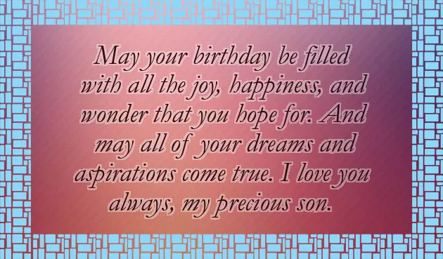 Birthday Greetings For Youngest Son Birthday Greetings For Youngest Son