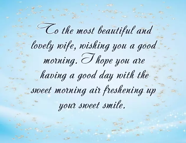 Beautiful Morning Message To Her Beautiful Morning Message To Her