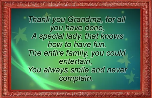 Poem For Grandparents Poem For Grandparents