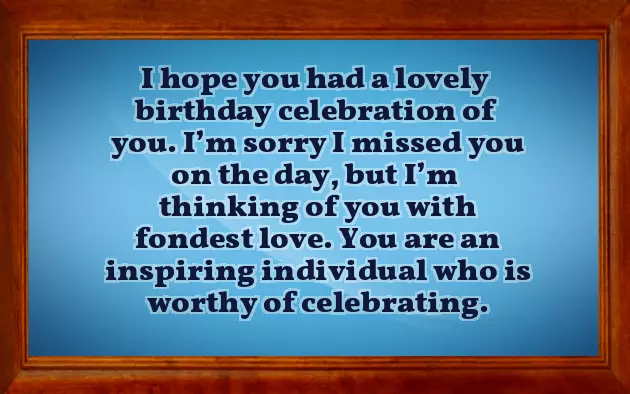 Birthday Late Wishes For Brother Birthday Late Wishes For Brother