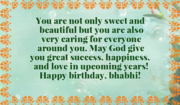 Birthday Wishes For Bhabhi Birthday Wishes For Bhabhi