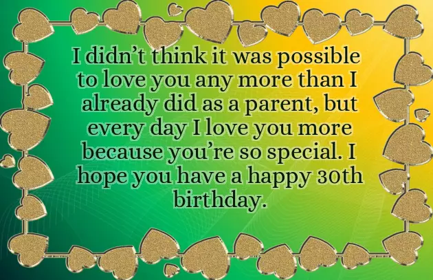 Birthday Wishes 30 Birthday Wishes 30