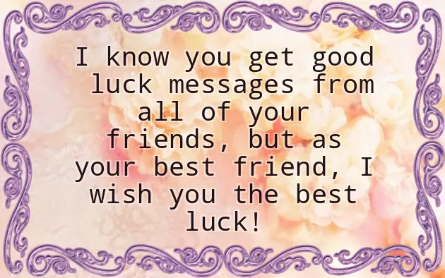 Goodluck Message For Girlfriend