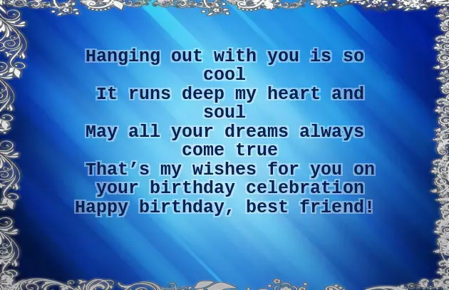 Poem For A Friend On Her Birthday Poem For A Friend On Her Birthday