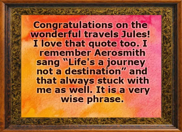 New Year Wishes For Travellers