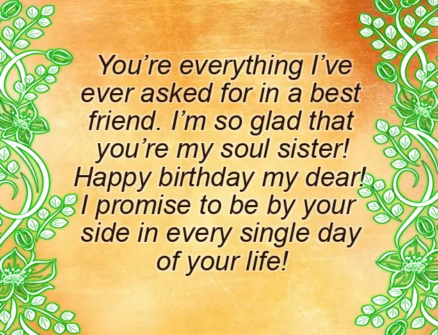 Happy Birthday To Soul Sister Happy Birthday To Soul Sister