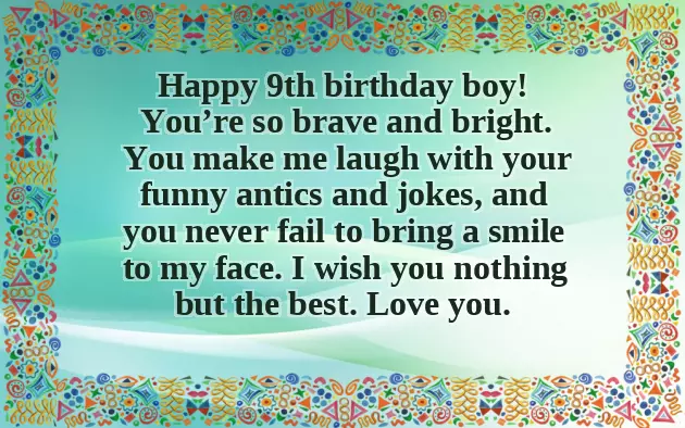 Birthday Wishes For A 9 Year Old Girl Birthday Wishes For A 9 Year Old Girl