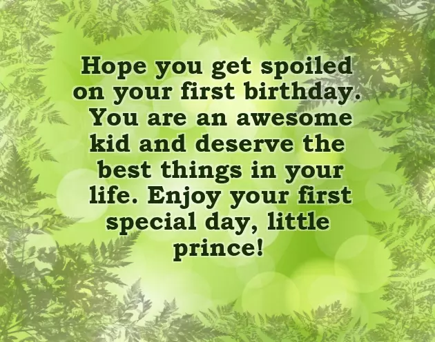 Happy Birthday To One Year Old Boy Happy Birthday To One Year Old Boy