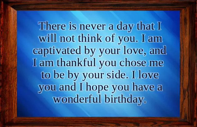 B Day Quotes For Lover