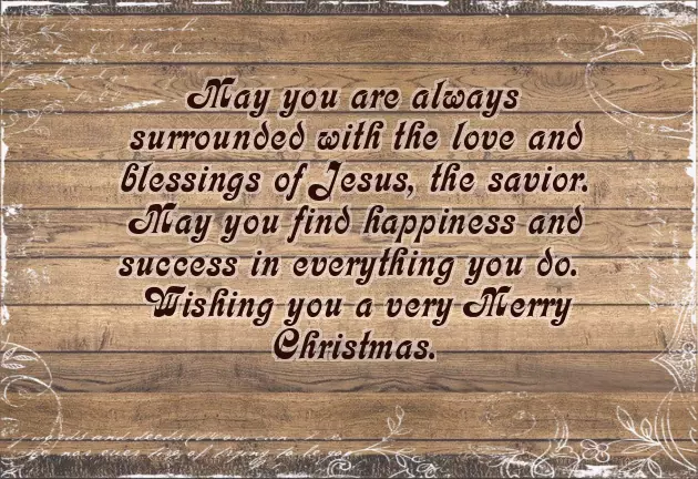 Merry Christmas Religious Wishes