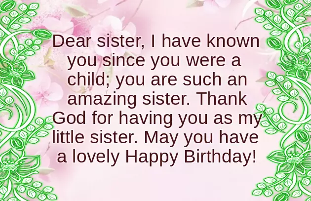 Simple Birthday Greetings For Sister Simple Birthday Greetings For Sister