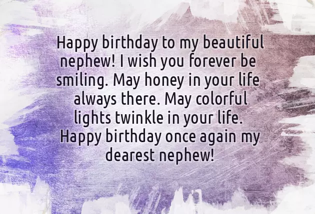 Happy Birthday Wishes For Nephew Kid