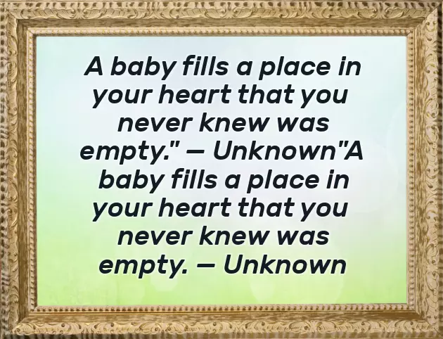 Well Wishes For Baby