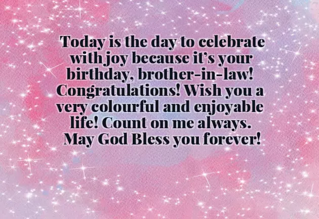 Wishing Your Brother In Law A Happy Birthday