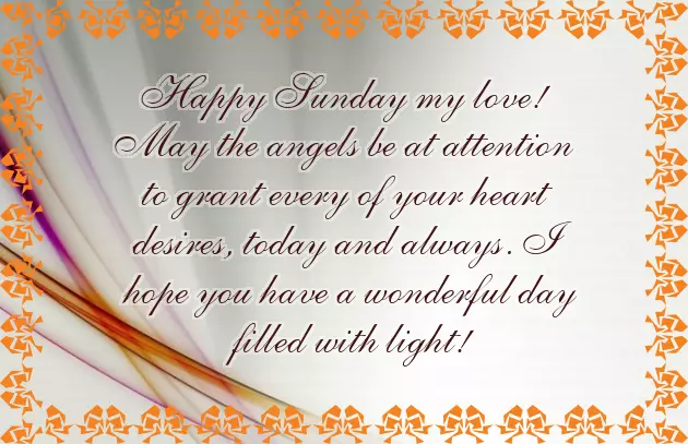 Sunday Morning Wishes For Her