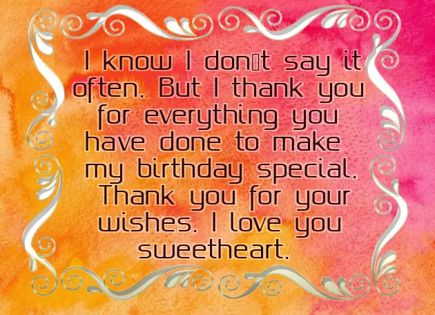 Thanks To My Best Friend For Birthday Wishes