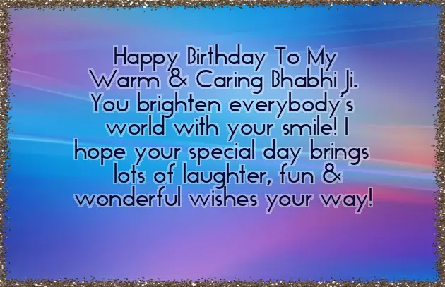 Bhabhi Birthday Msg Bhabhi Birthday Msg