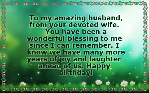 Happy Birthday To My Better Half Husband