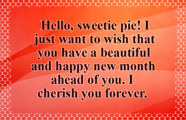 Love New Month Messages Love New Month Messages