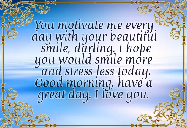 Good Morning Msg For Wife