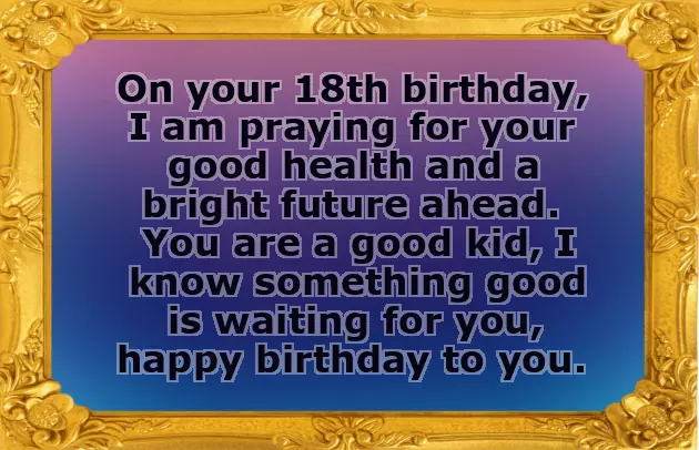 Birthday Wishes For Grandson Turning 18