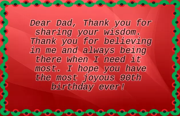 Wish For Father