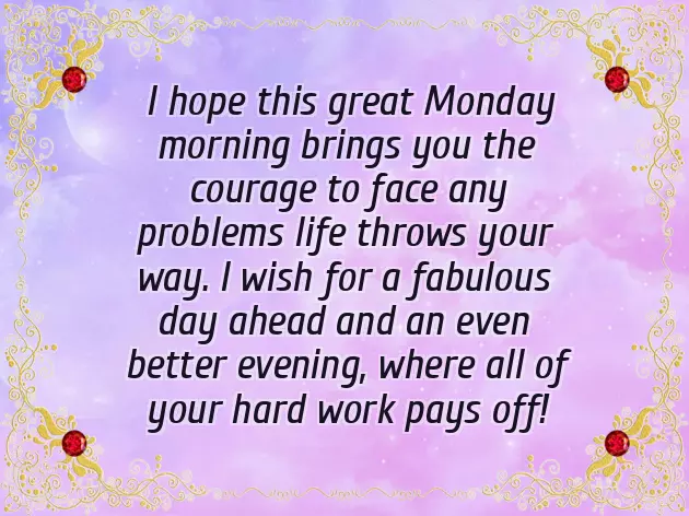 Monday Wishes For Him Monday Wishes For Him